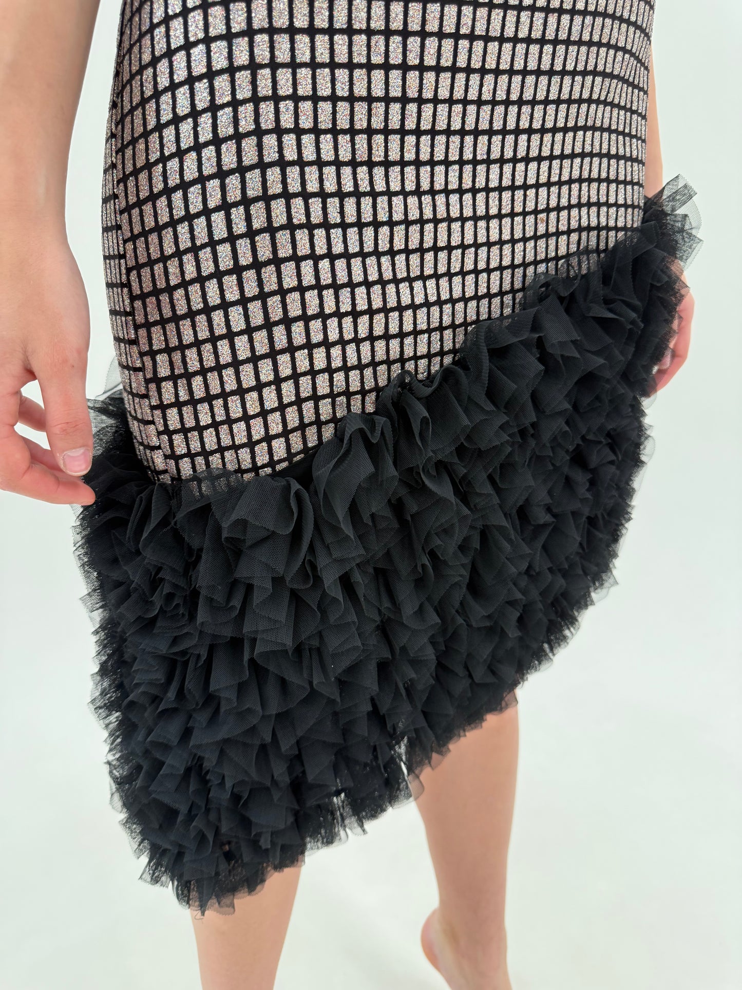 Rochie italiană de designer din material prețios in croi ultra chic atemporal