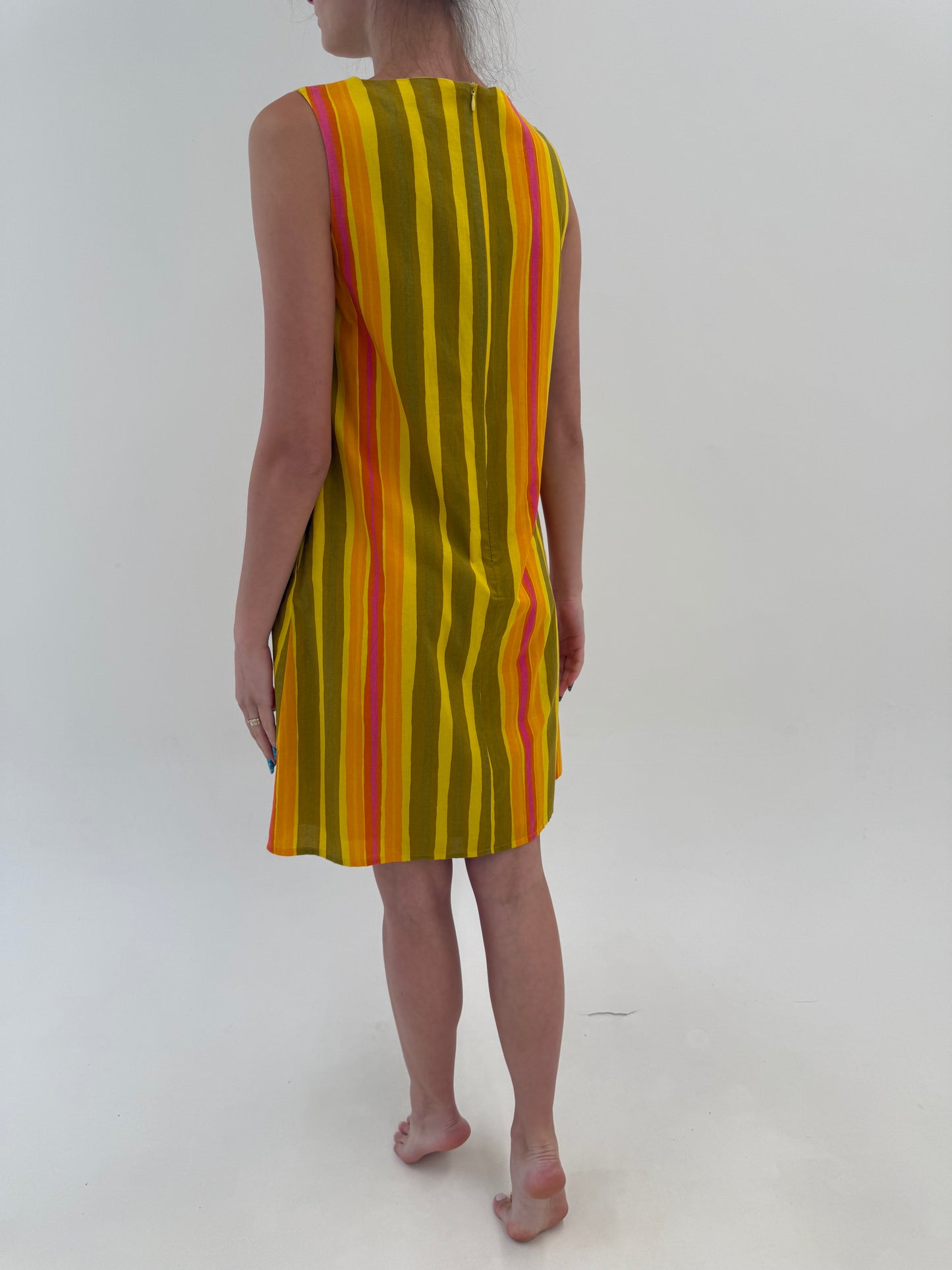 Rochie de brand luxury finlandez Marimekko din cea mai fină panzica de bumbac