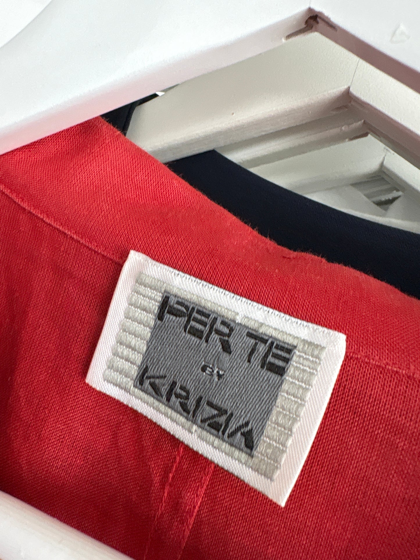 Rochie luxury Krizia Rouge Brique din in excepțional în croi clasic