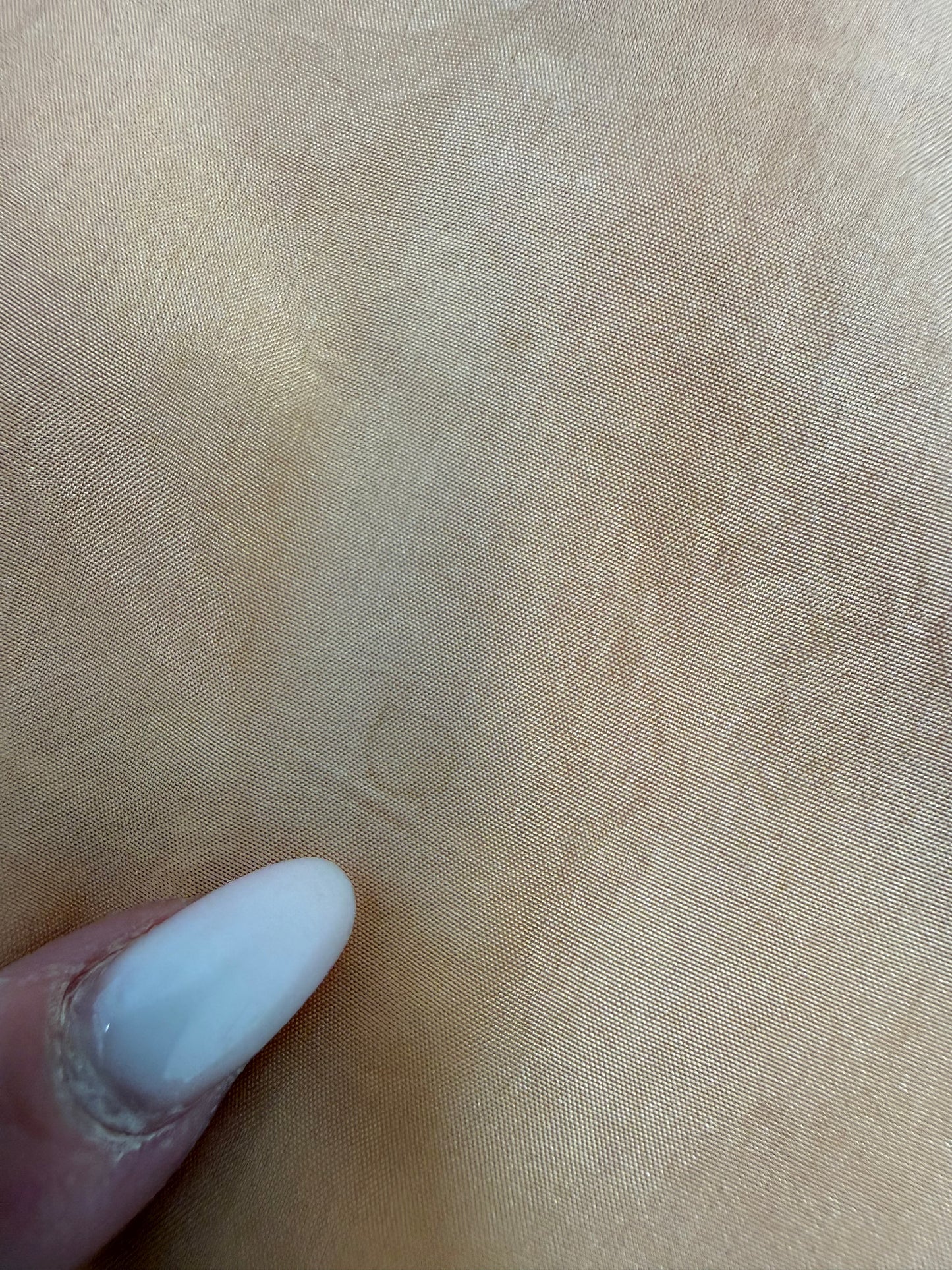 Top din mătase naturală powder orange în croi minimalist