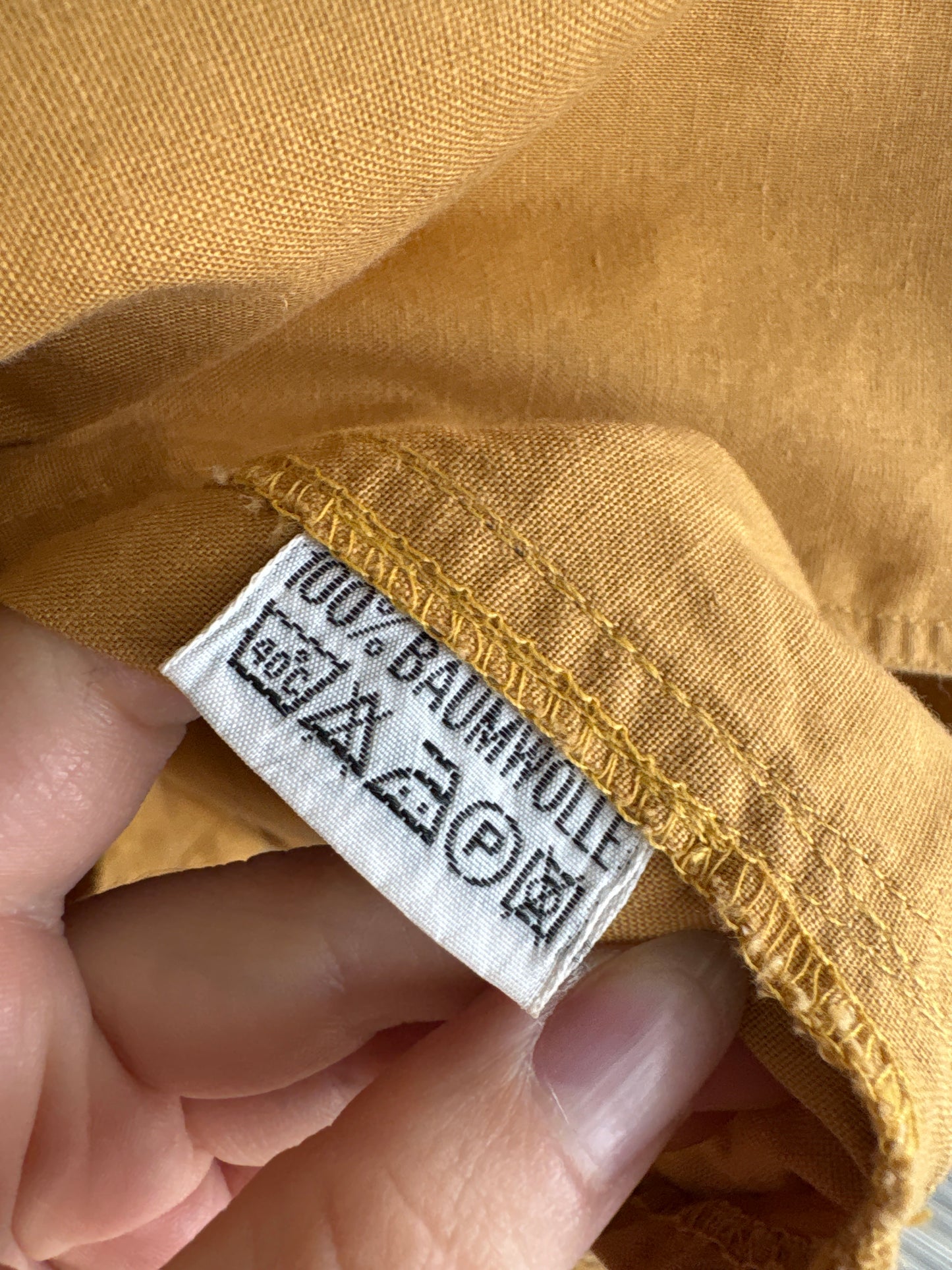 Costum camel vintage din canvas moale de bumbac cu pantaloni palazzo