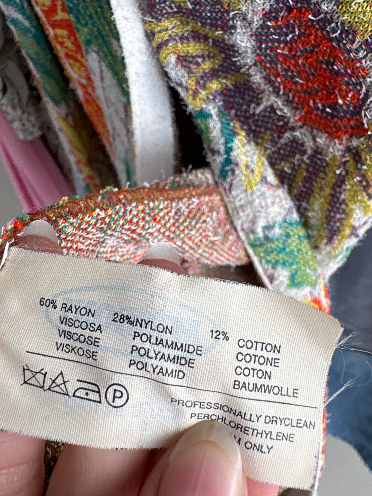 Cardigan ultra luxury Missoni din jerse de vară