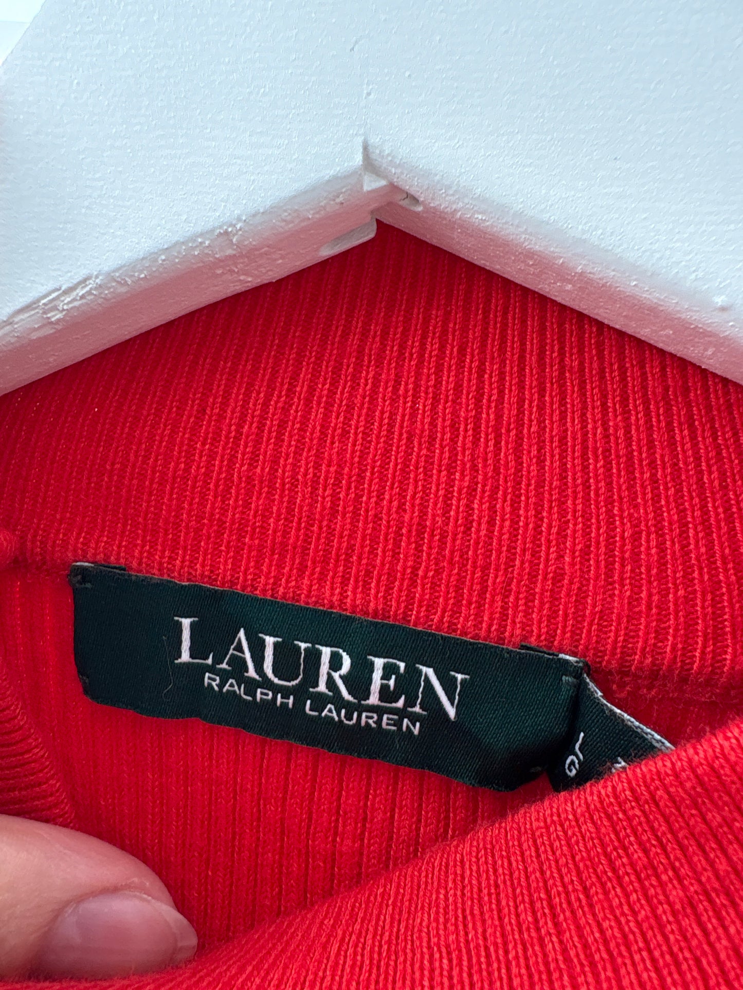 Soft knit Ralph Lauren din bumbac și modal in croi cambrat