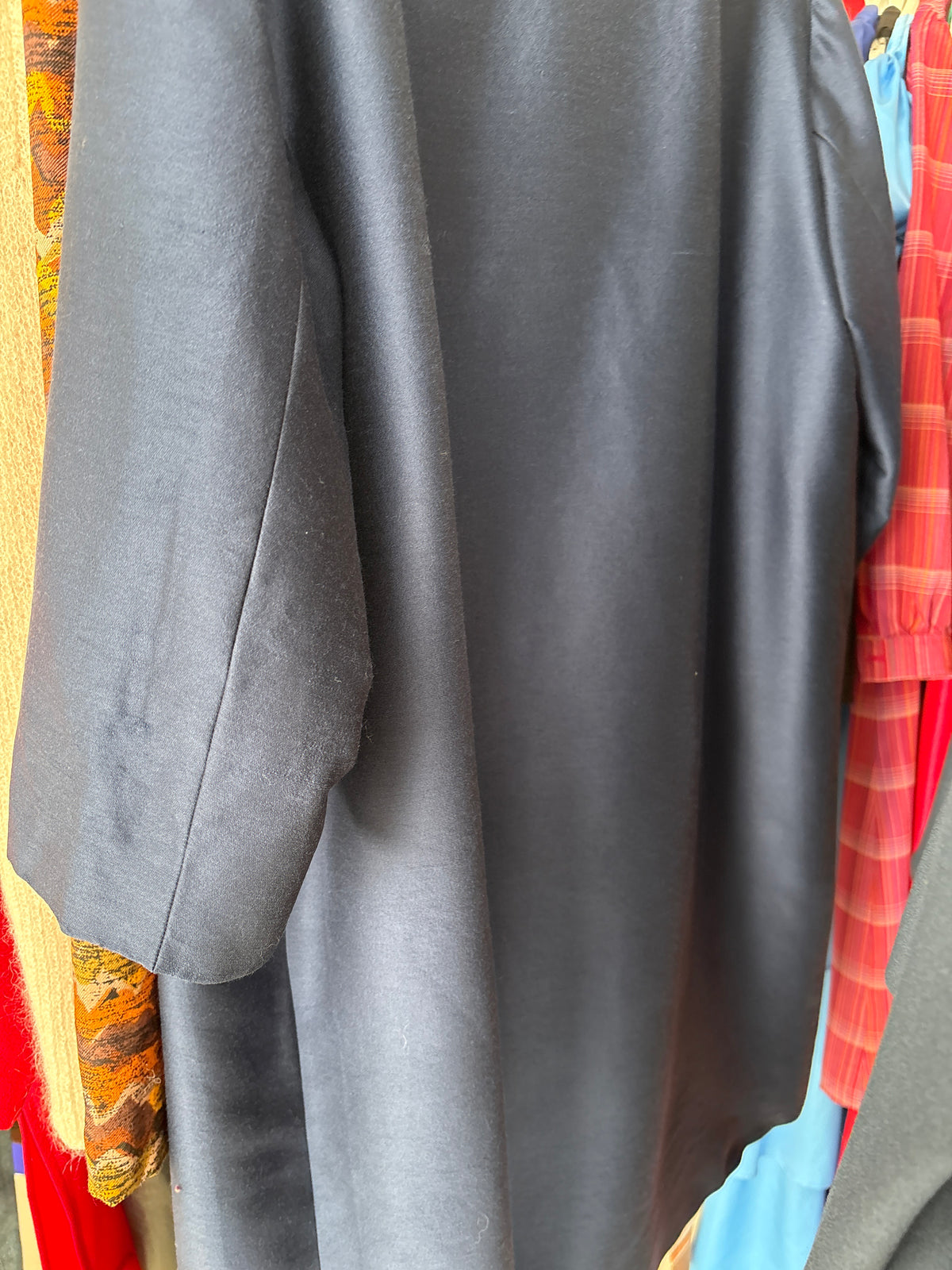 Robe-manteau old vintage anii 60 din lana extrafina ușor lucioasă