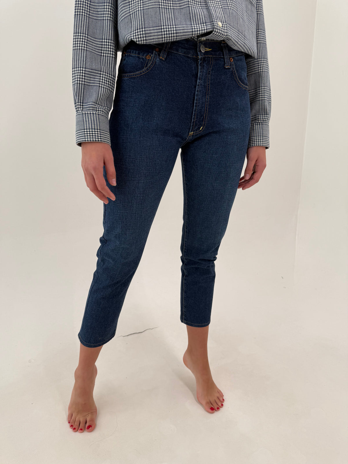 Jeans de brand luxury italian Fiorucci classic wash petite