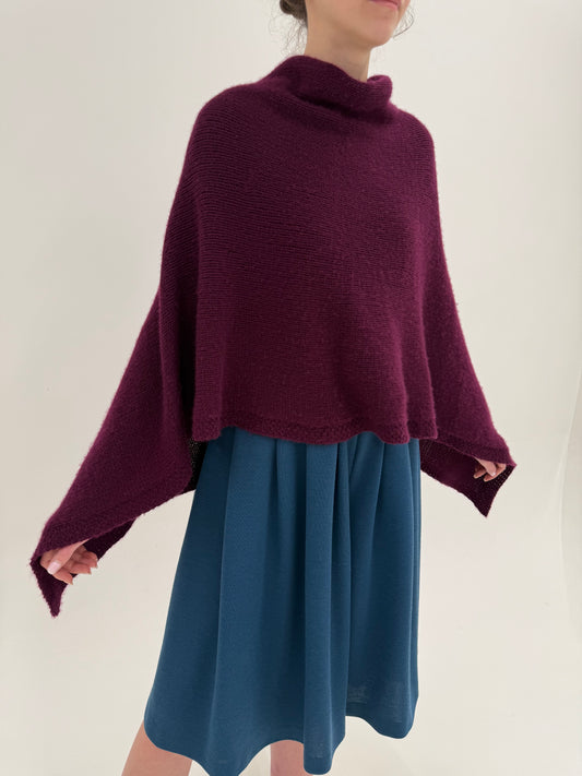 Capa din cașmir multiply blackberry purple