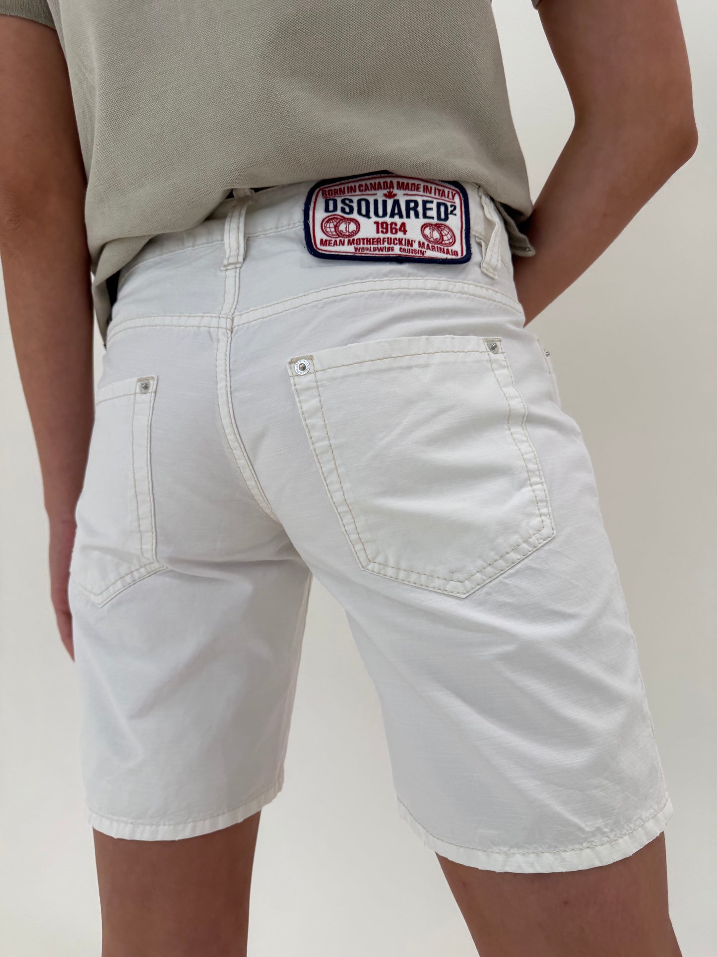 Pantaloni Dsquared din poplin excepțional