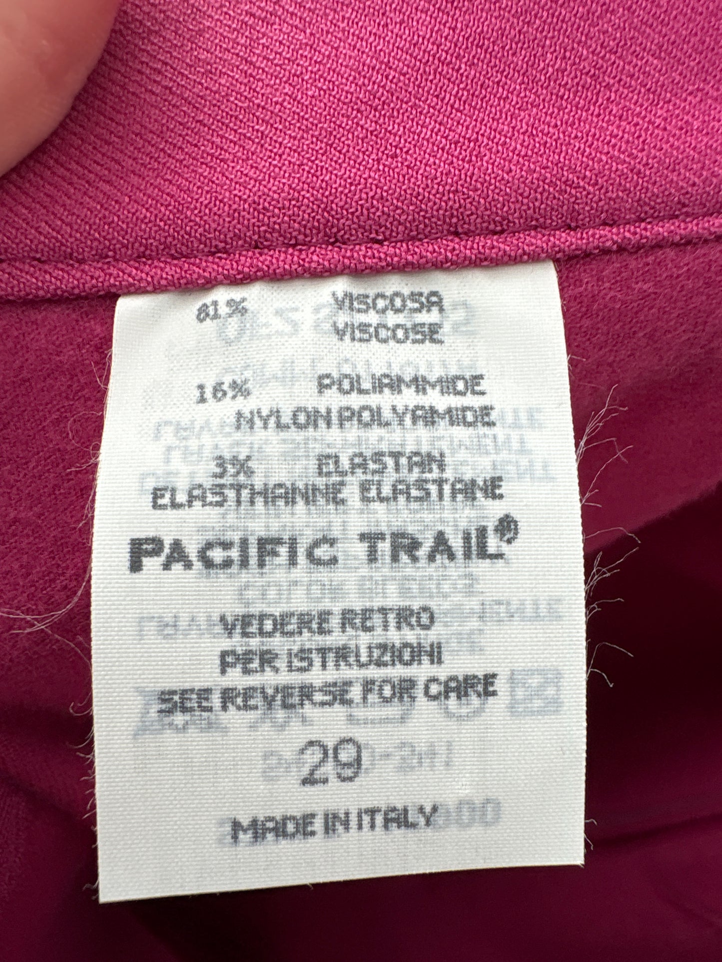 Jeans de vară raspberry red modelatori ultra confort