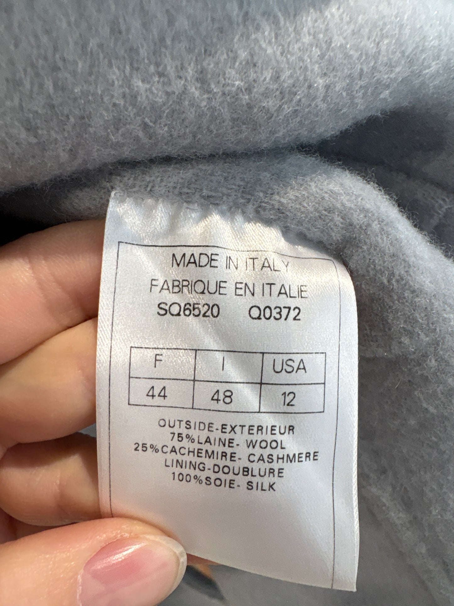 Sacou vintage John Galliano baby Blue de colecție ultra cambrat