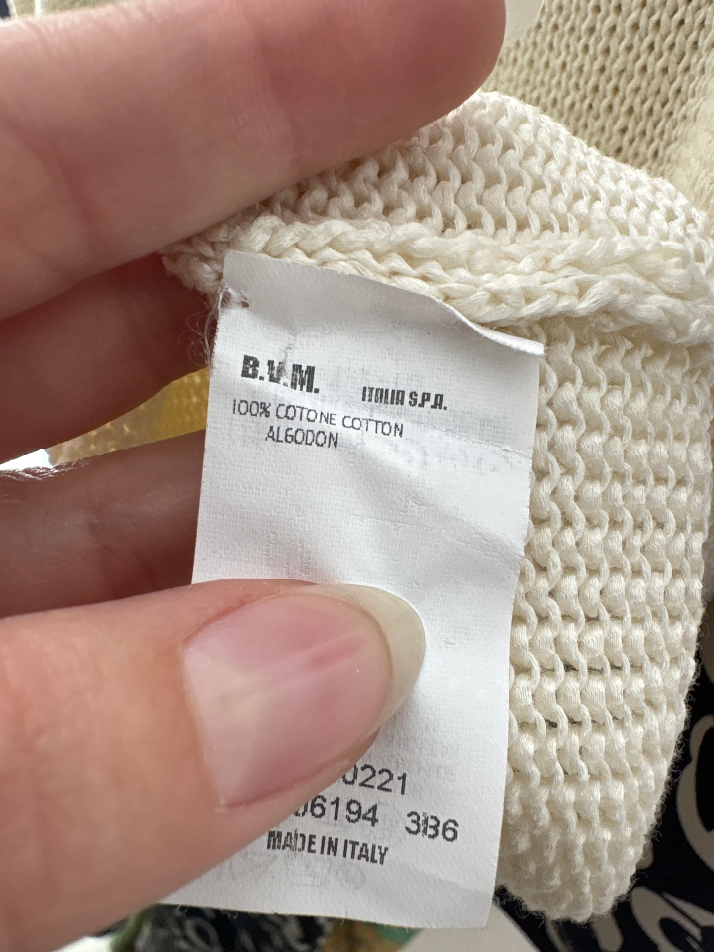 Top luxury Les Copains din jerse de vară butter white