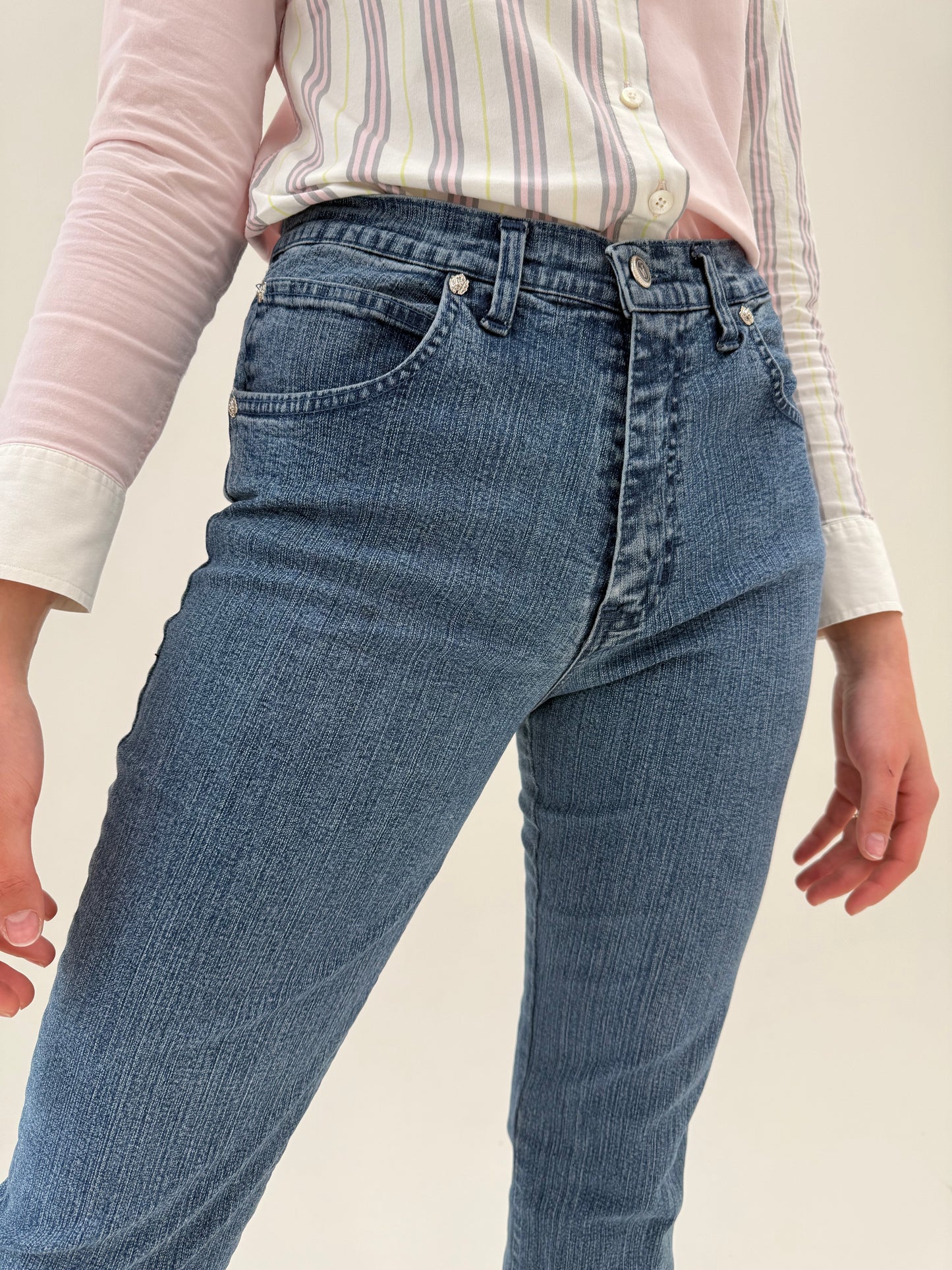 Jeans premium italienești modelatori