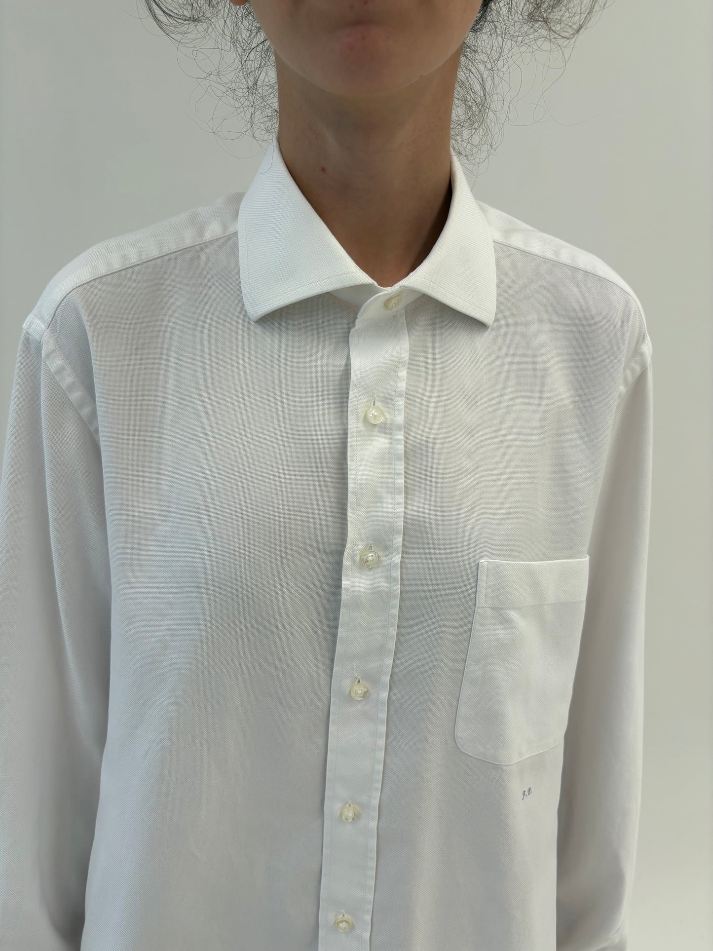 Cămașa premium din poplin de bumbac texturat