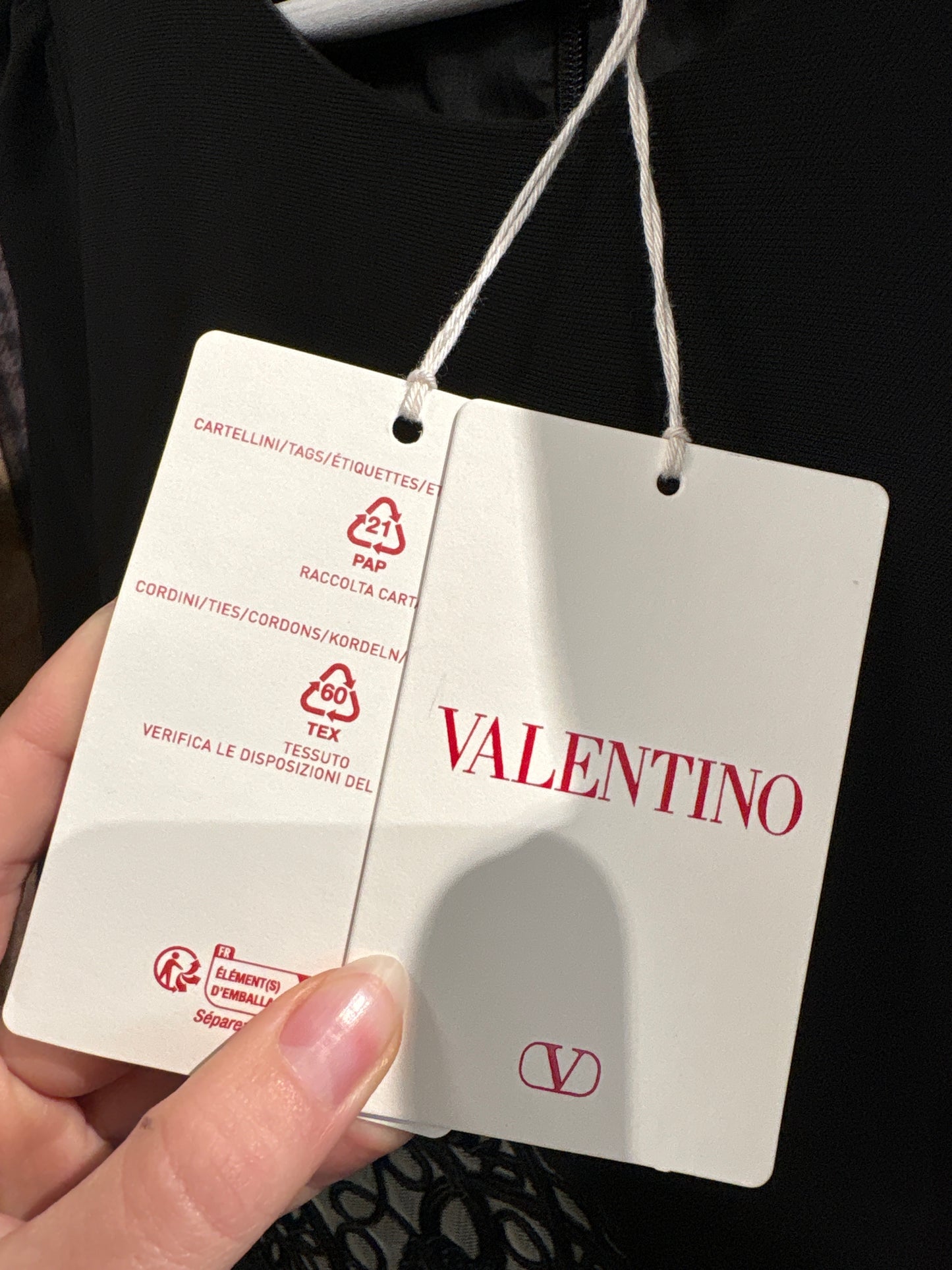 LBD Valentino NOUĂ cu eticheta din Georgette cu talie decorată