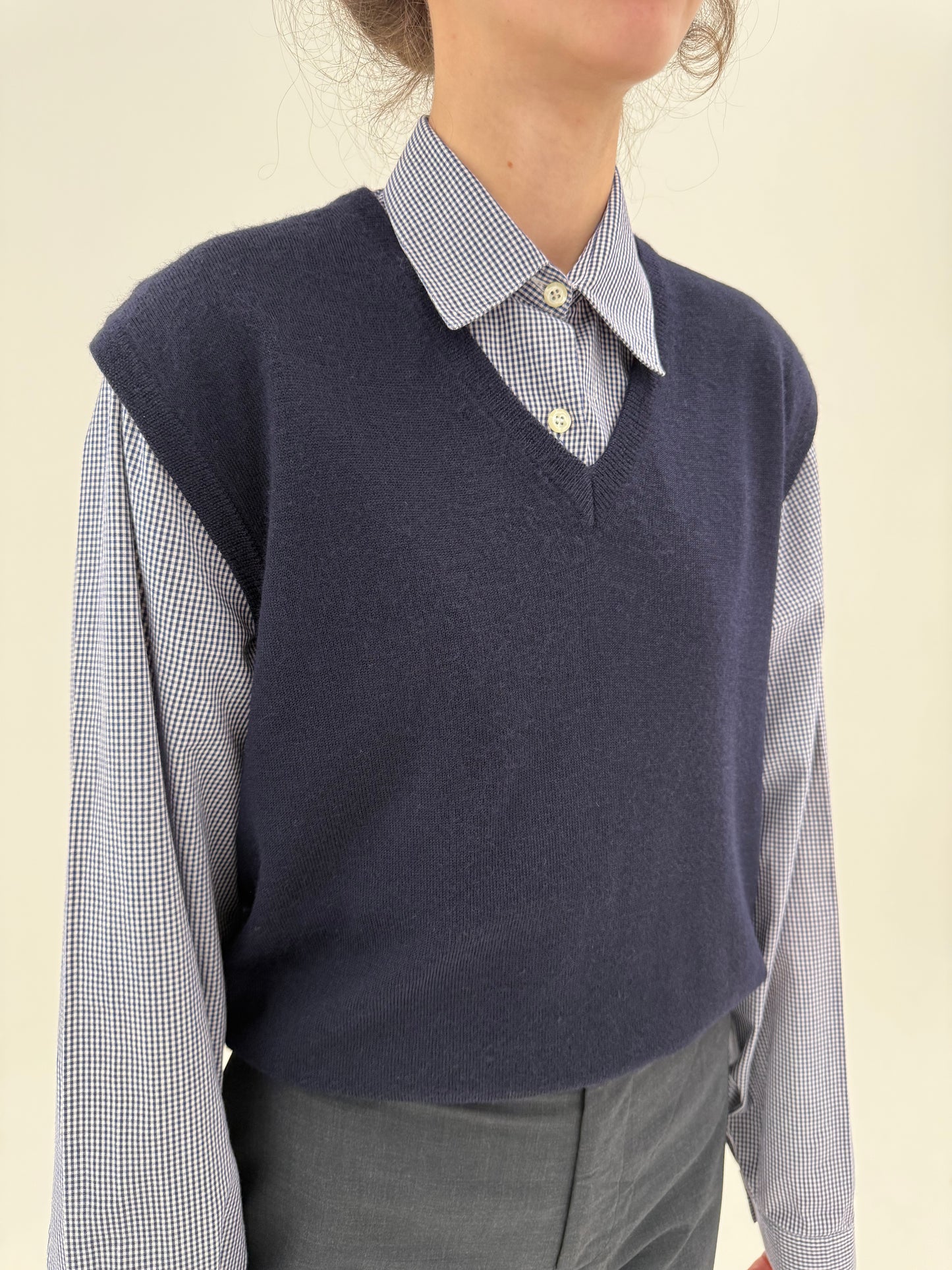 Vestă / top din lana extrafina