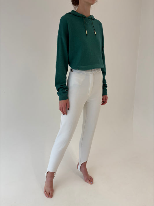 Pantaloni vintage tehnici cu talie ultra înaltă modelatori