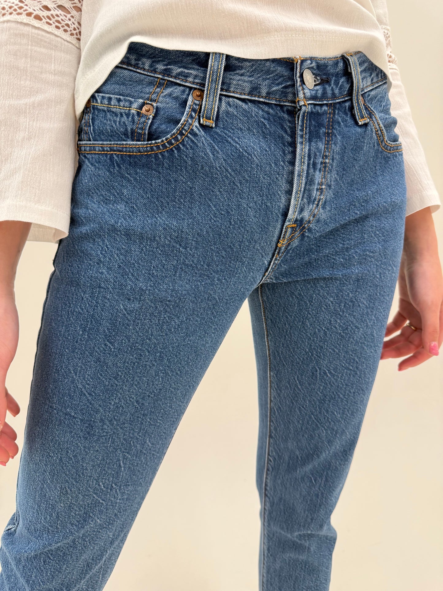 Jeans Levi’s petite 501 Customized & Tapered