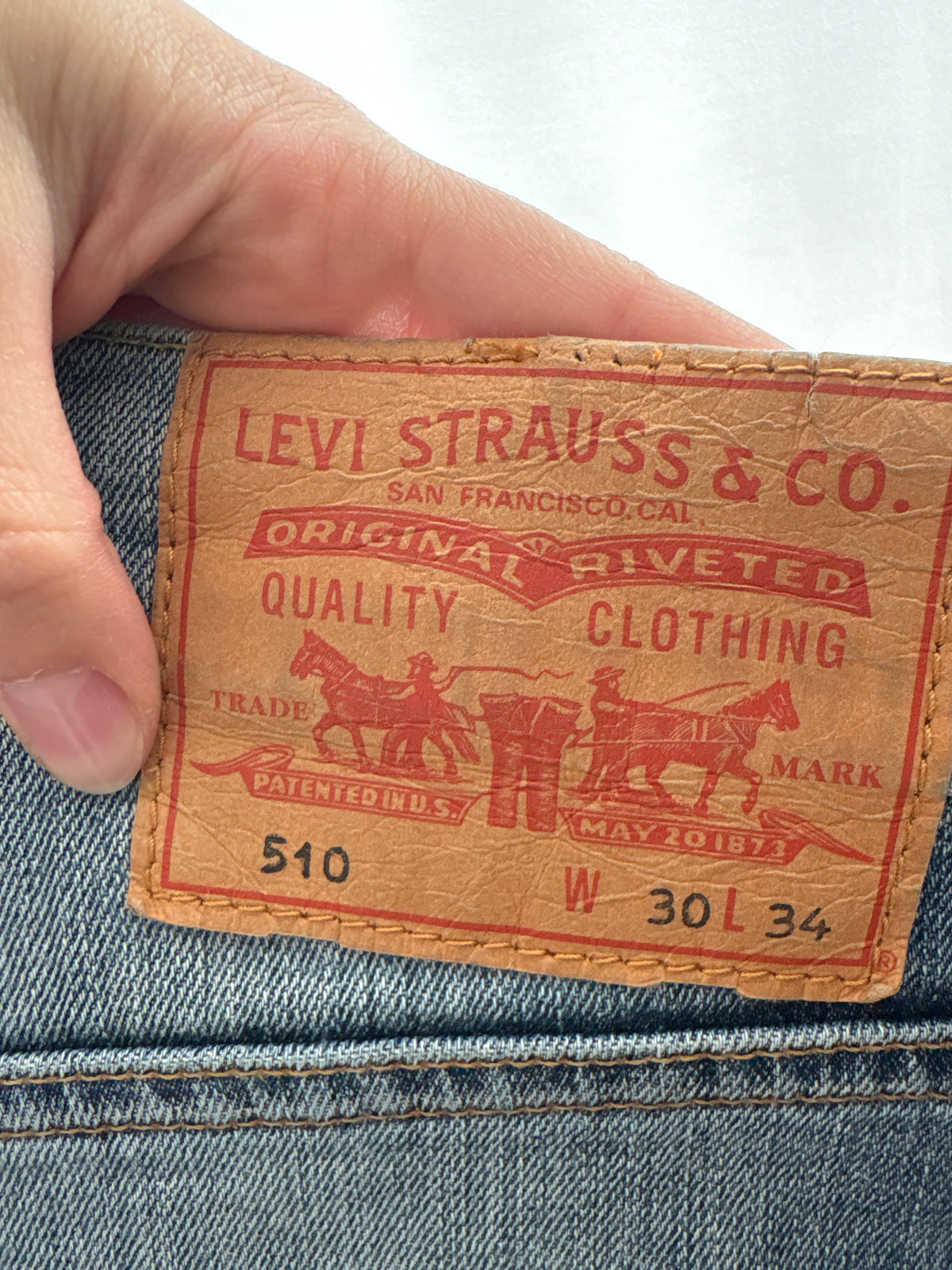 Jeans Levi’s 510 tall classic wash ultra confort