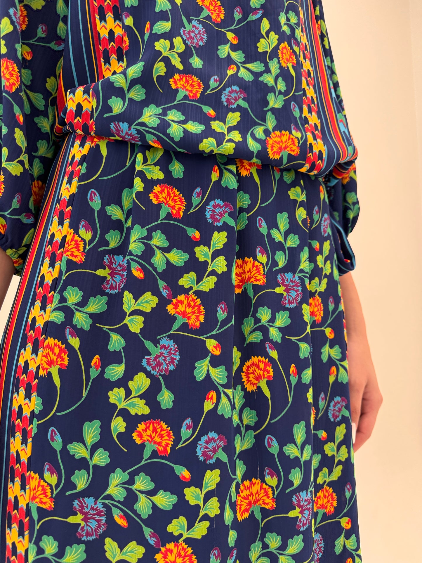 Set vintage luxury de designer Diane Frès de arhivă / colecție ani 80 timpurii