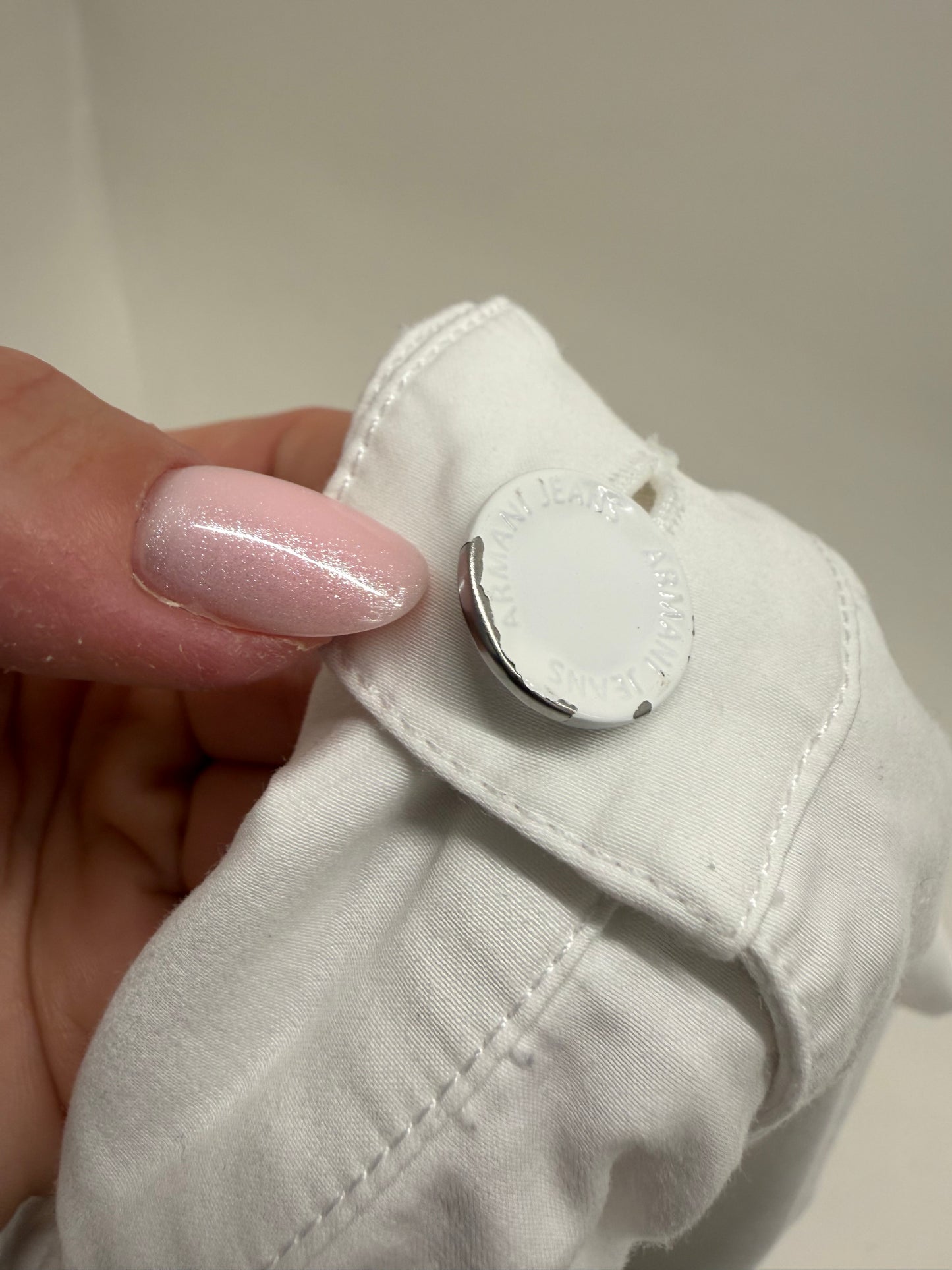 Pantaloni Armani de vară din bumbac premium