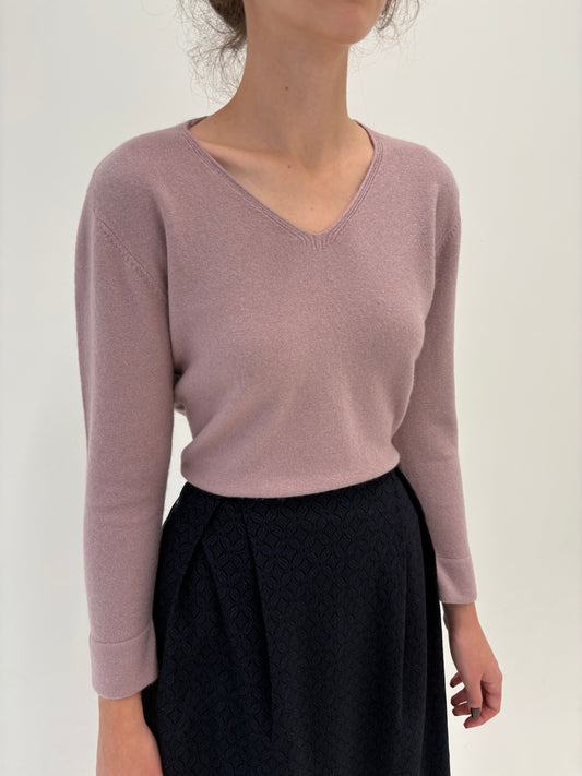 Pulover de brand luxury plus size Elena Miro dusty pink