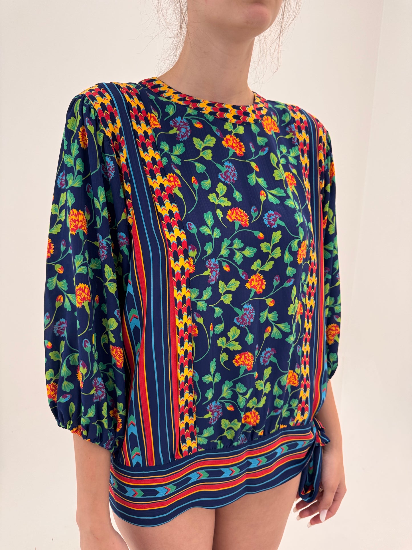 Set vintage luxury de designer Diane Frès de arhivă / colecție ani 80 timpurii