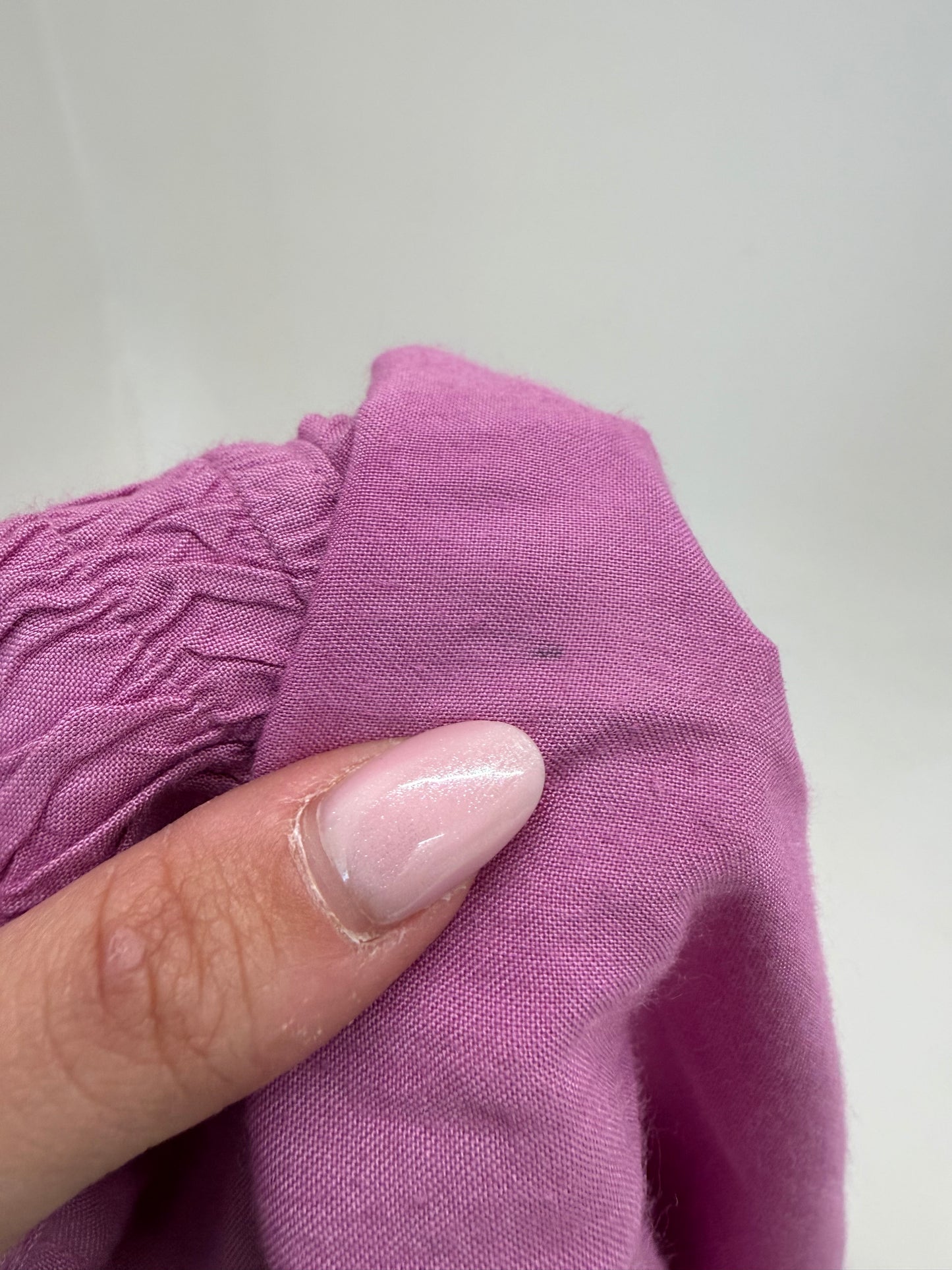Pantaloni ultra ampli vaporosi de vară cu talie ultra marcată elastică