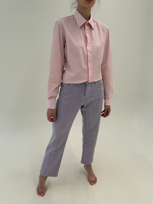 Jeans Gucci lavender in croi clasic