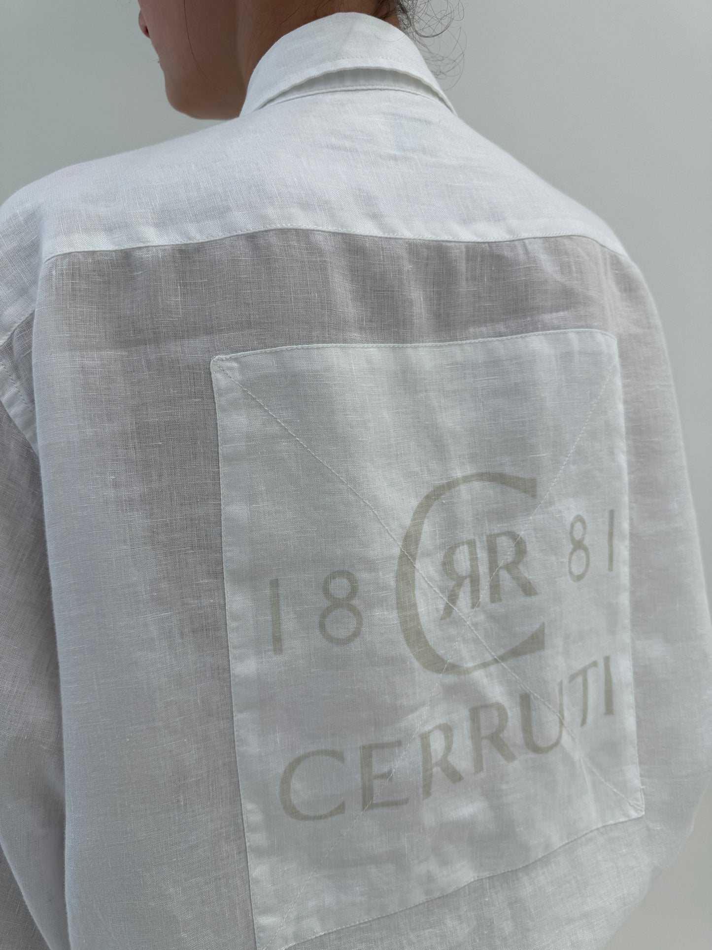 Cămașa luxury Cerutti din in excepțional cu influențe casual
