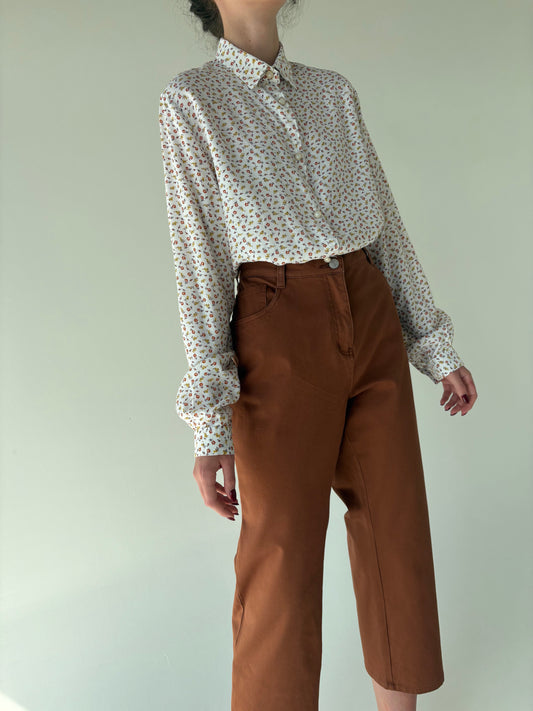 Jeans petite vintage premium modelator chestnut brown