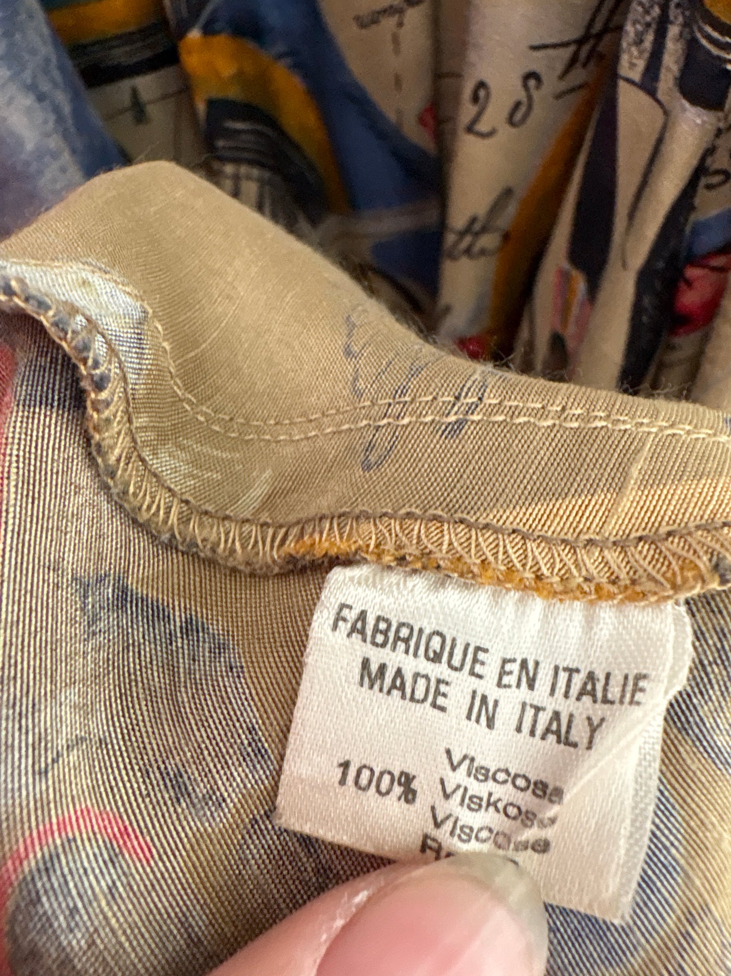 Fustă maxi luxury Byblos cu print și buzunare extrem de vaporoasă