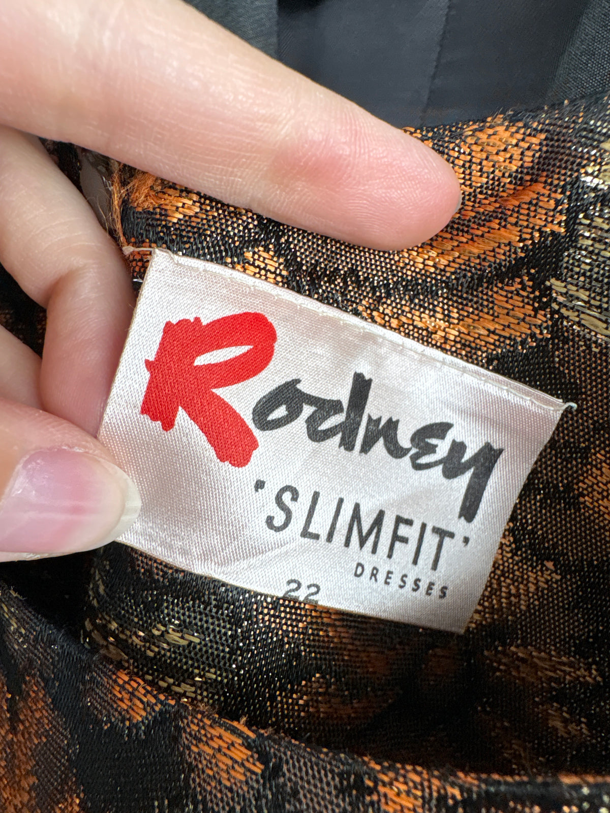 Rochie old vintage anii 60 de colecție extrem de rară în mărime generoasă din brocart