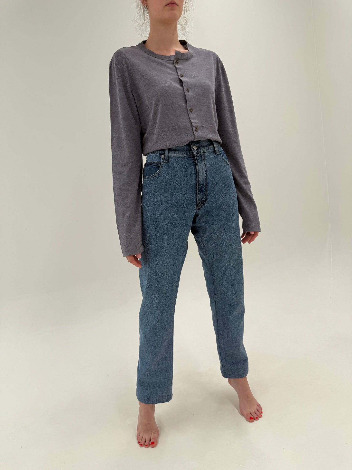 Jeans vintage Armani ultra confort modelatori tall lighter wash