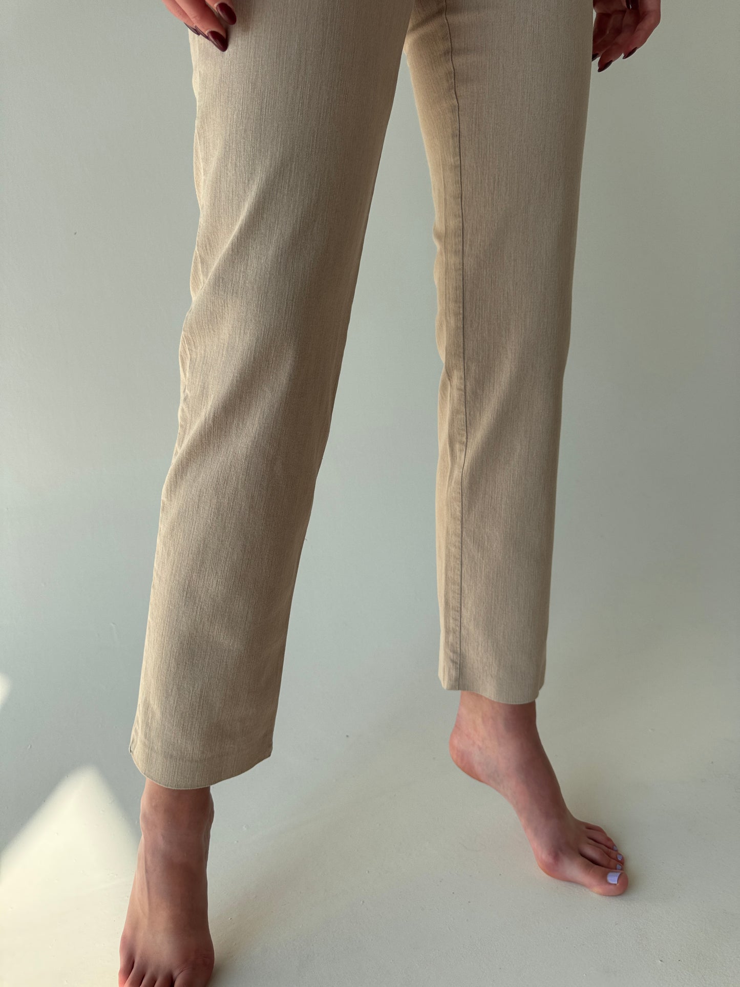 Jeans premium modelator camel