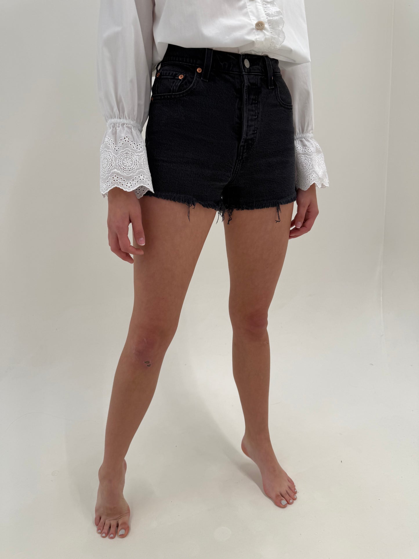 Pantaloni Levi’s cu talie ultra înaltă din jeans ultra confort