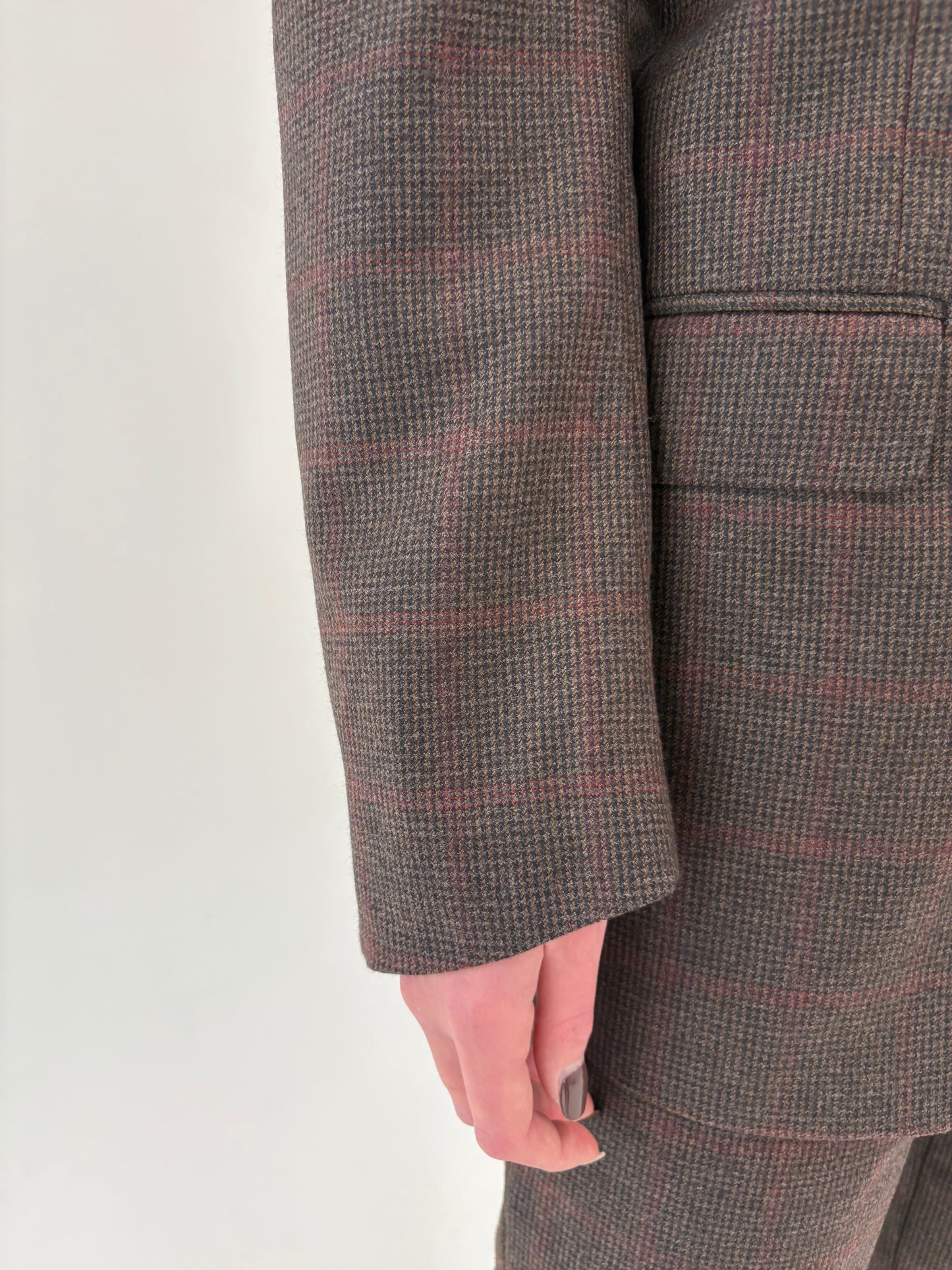 Costum nou luxury italian din stofă high end super 140’s de lana merino