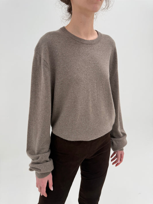 Pulover luxury Joop din cașmir multiply cafe au lait