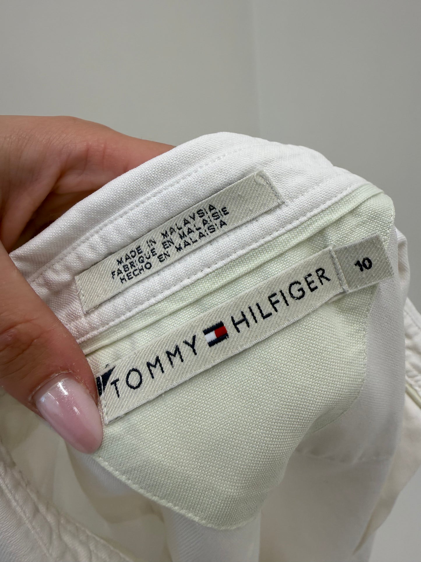 Cămașa Tommy Hilfiger din bumbac premium