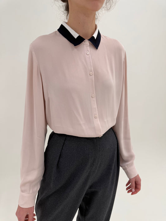 Cămașa Max & Co by Max Mara roz pudrat în croi lejer