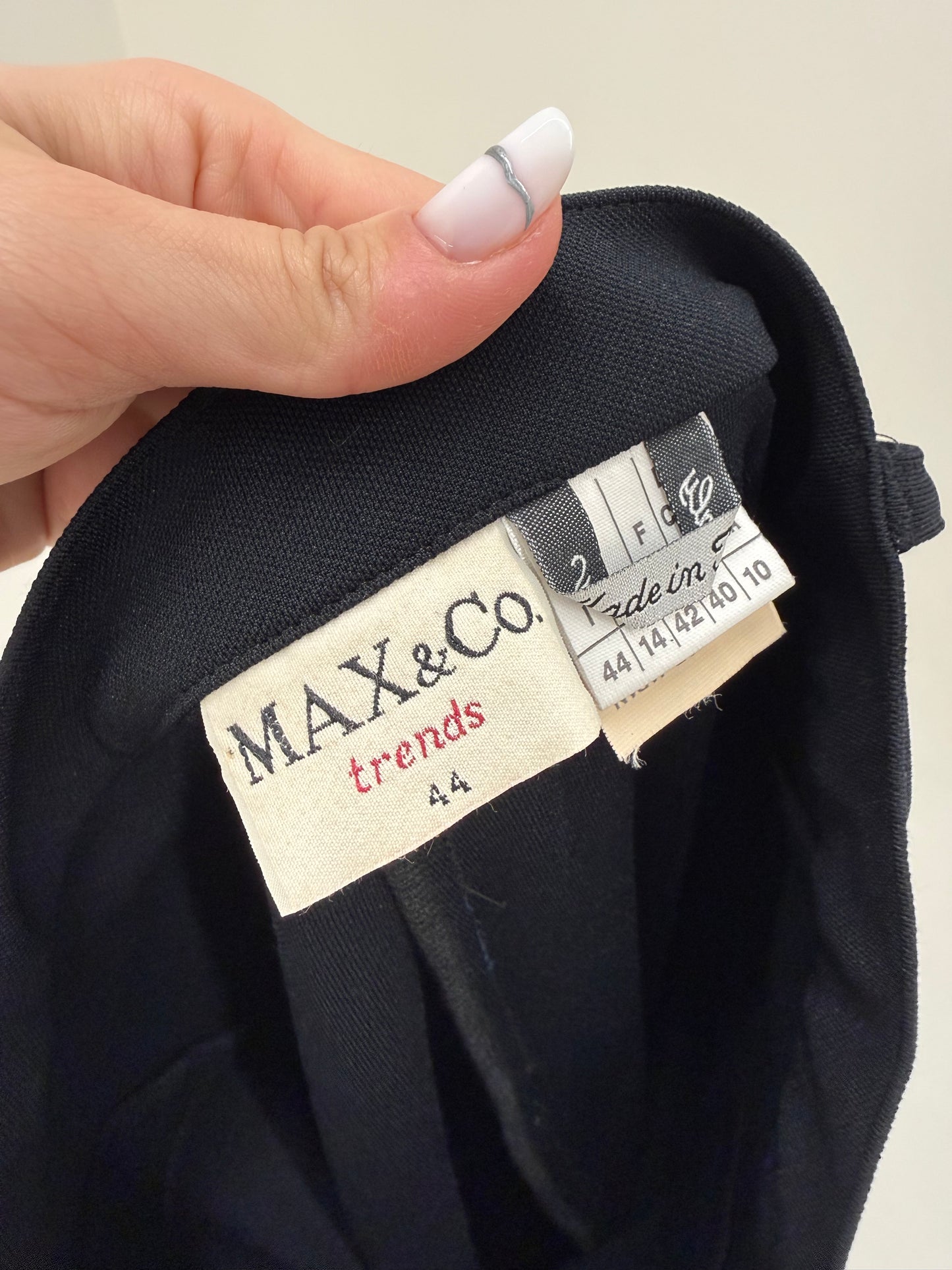 Pantaloni negri tall Max&Co by Max Mara ultra modelatori