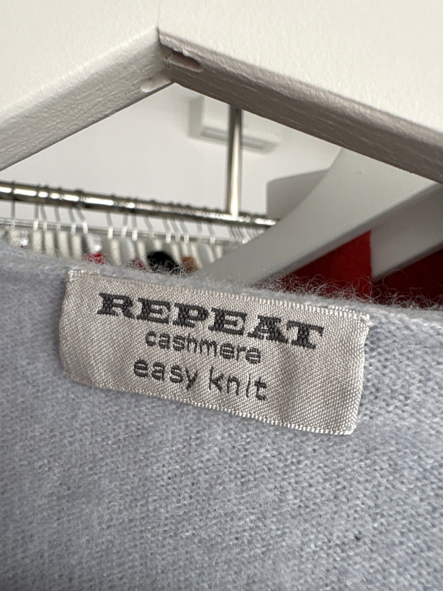 Cardigan baby blue din cașmir