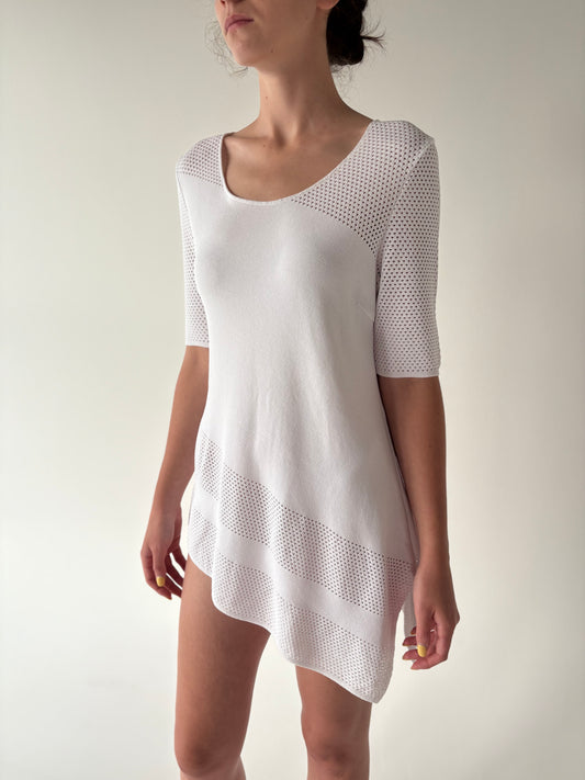 Top italian asimetric din jerse de vascoza greu