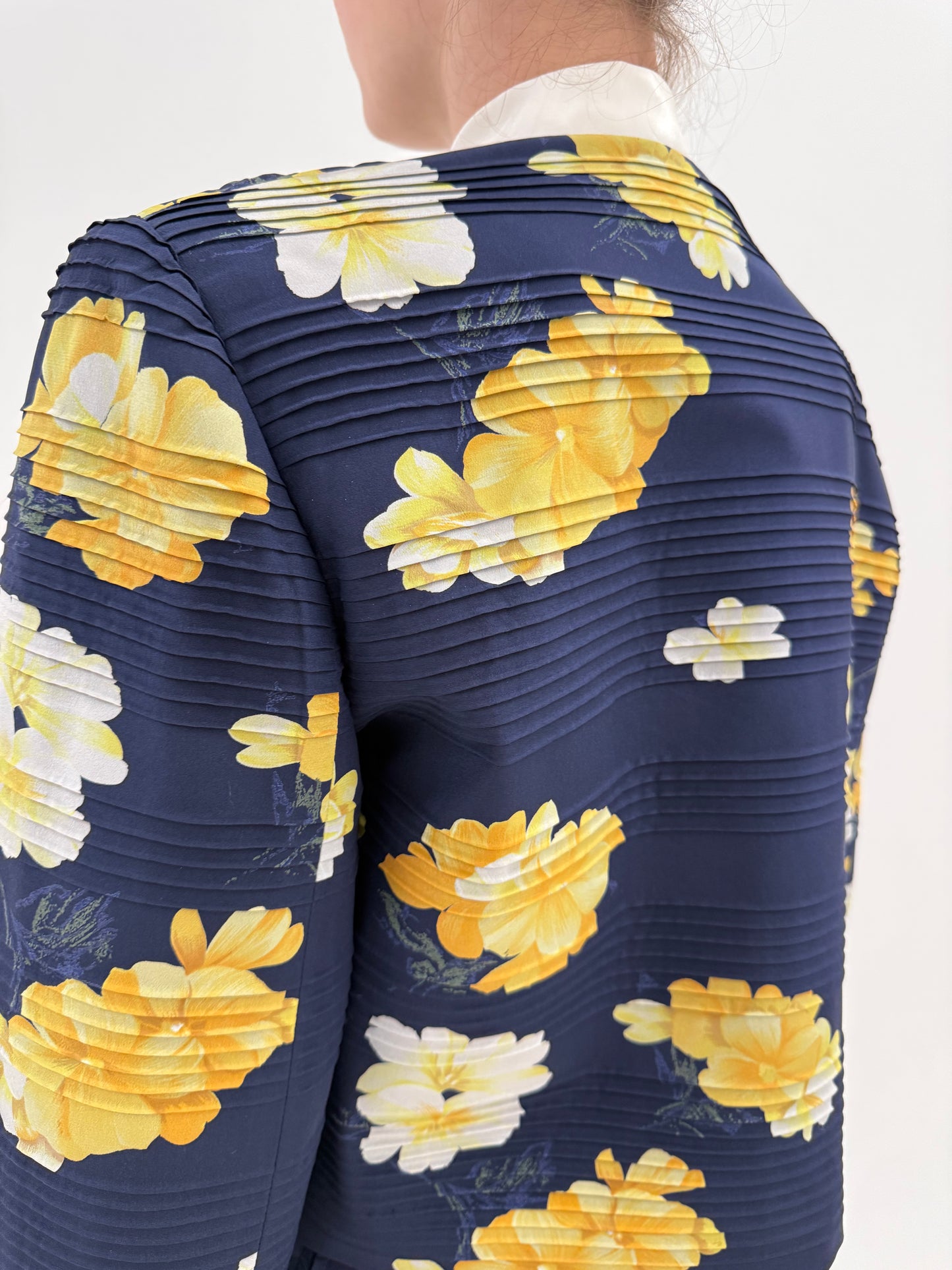 Set Max Mara din mătase naturală cu print floral de la business la seara