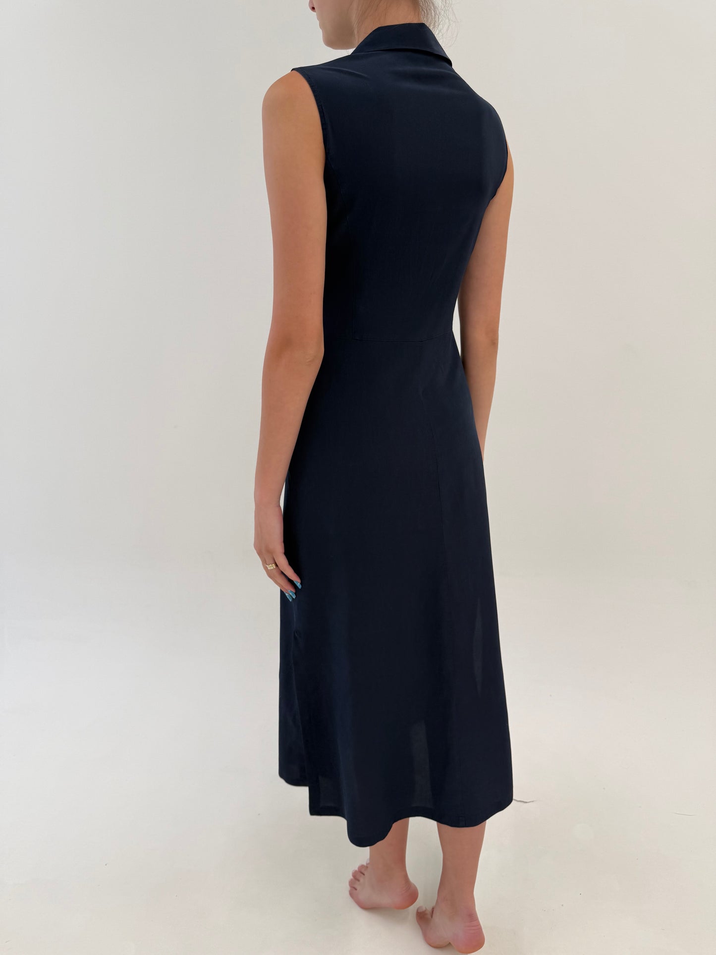 Rochie maxi Marella by Max Mara din mătase naturală în croi atemporal
