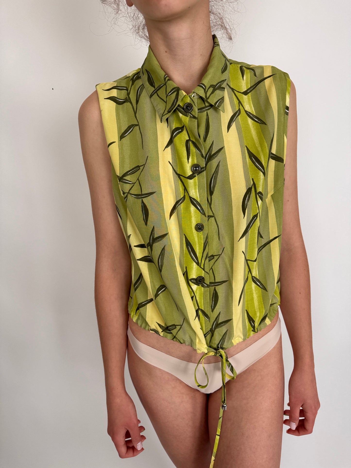 Set vintage italian în nuanțe de seaweed green