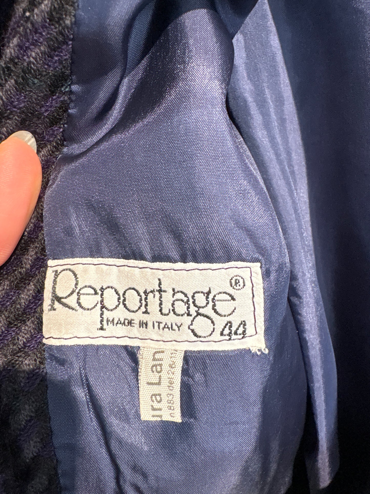 Set vintage din Tartan de lana pied du coq aubergine cu sacou cambrat