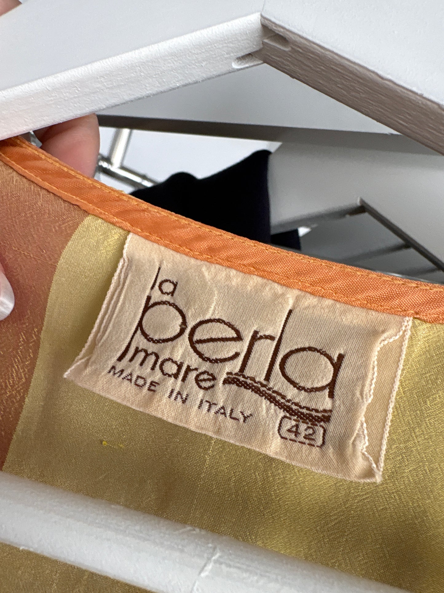 Rochie luxury La Perla cruise maxi din panzica de mătase naturală