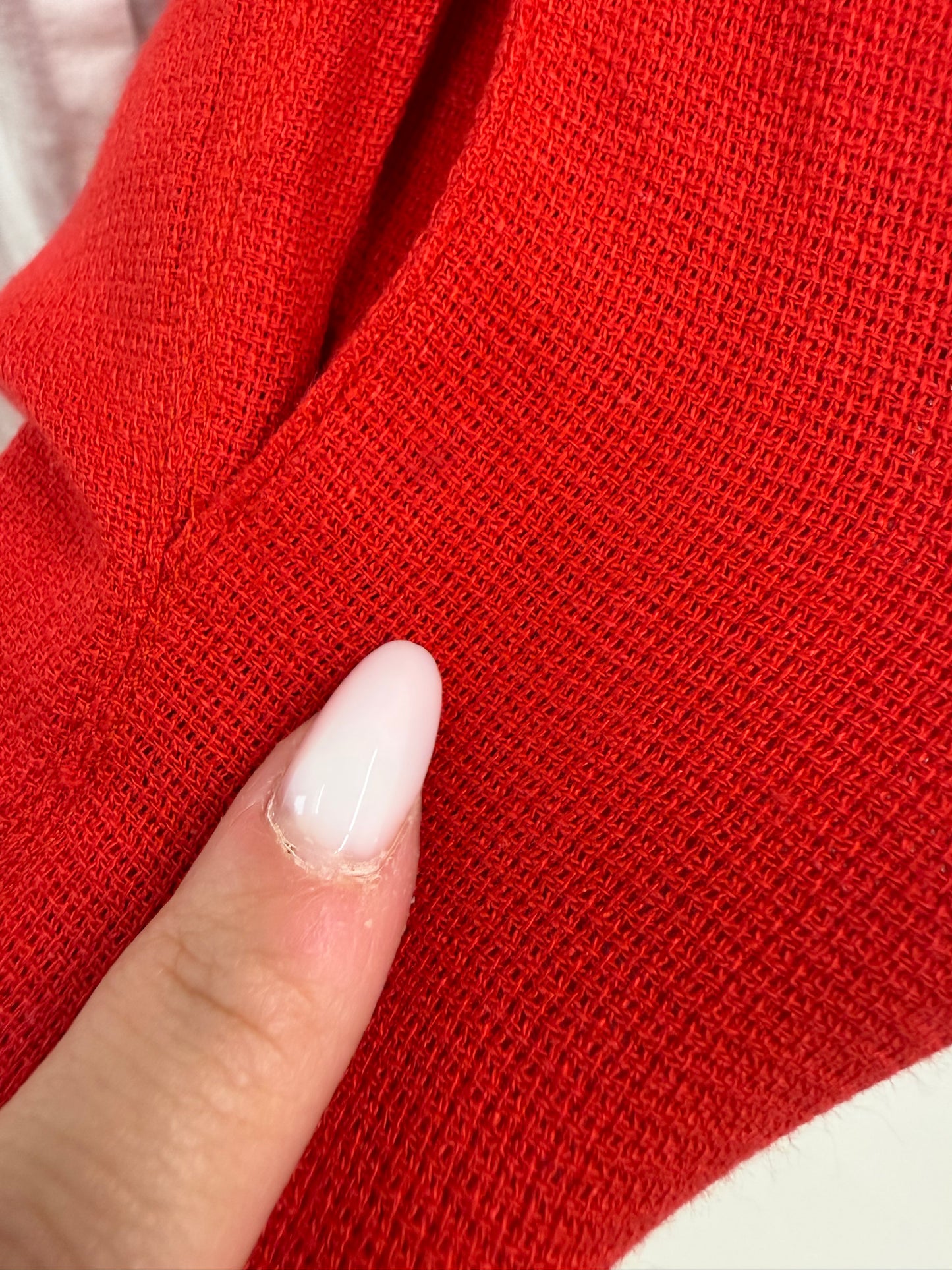 Pantaloni de vară vintage cu talie ultra înaltă marcată elastică