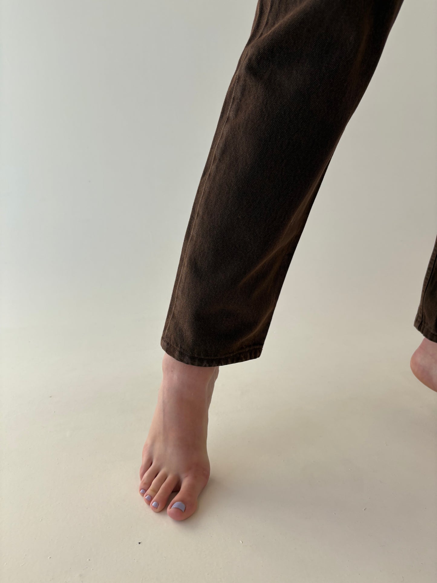 Jeans premium boyfriend fit tall vintage chocolate brown