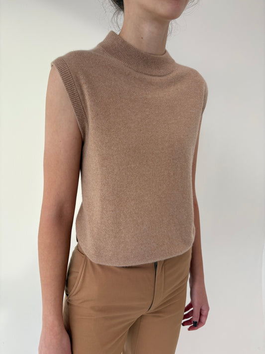 Maleta camel din cașmir multiply