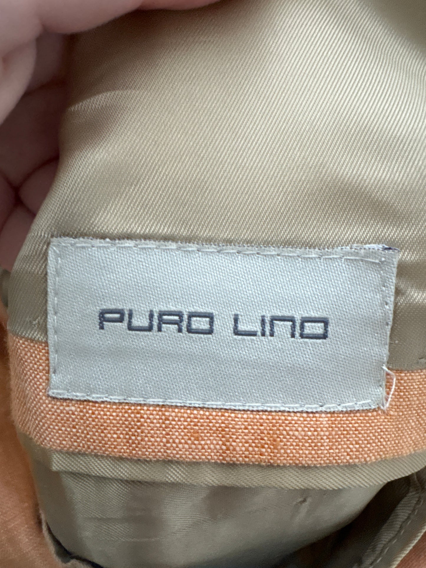 Sacou italian din in premium pur in croi clasic